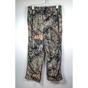 Mossy Oak Fleece Sweatpants Size XL 36x30 Camouflage Hunting Drawstring Outdoors